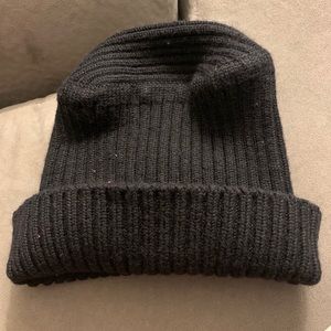 Black Knit Beanie